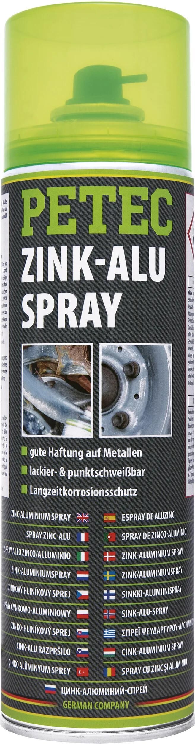 Petec Zinkspray Zink-Aluminium-Spray 500 m