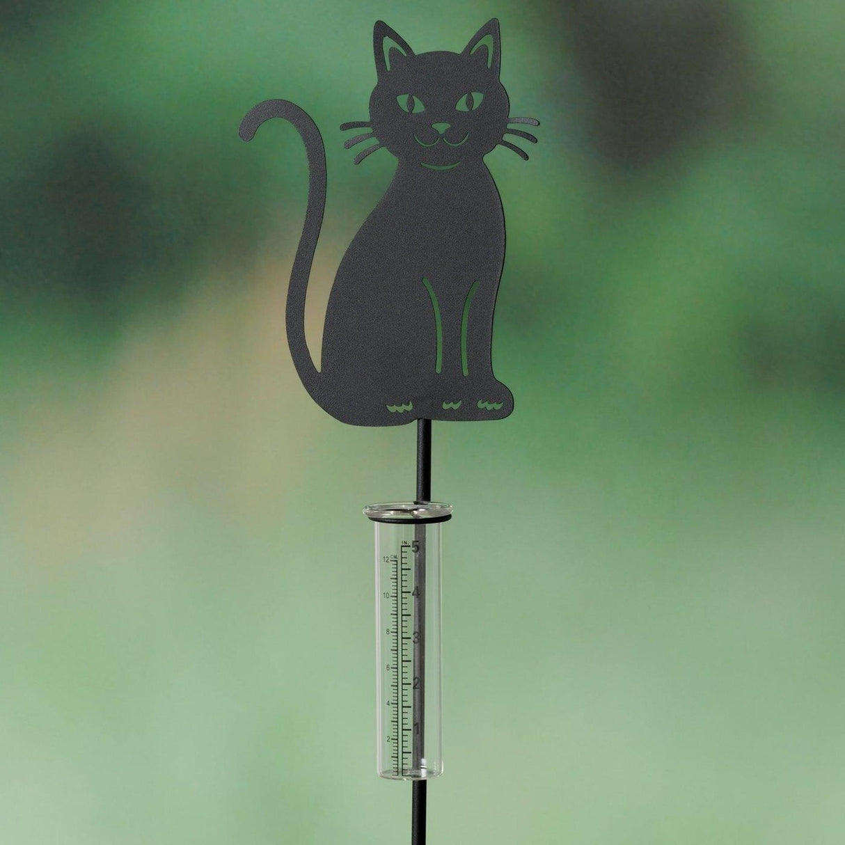 Boltze Home Regenmesser Katze h119cm
