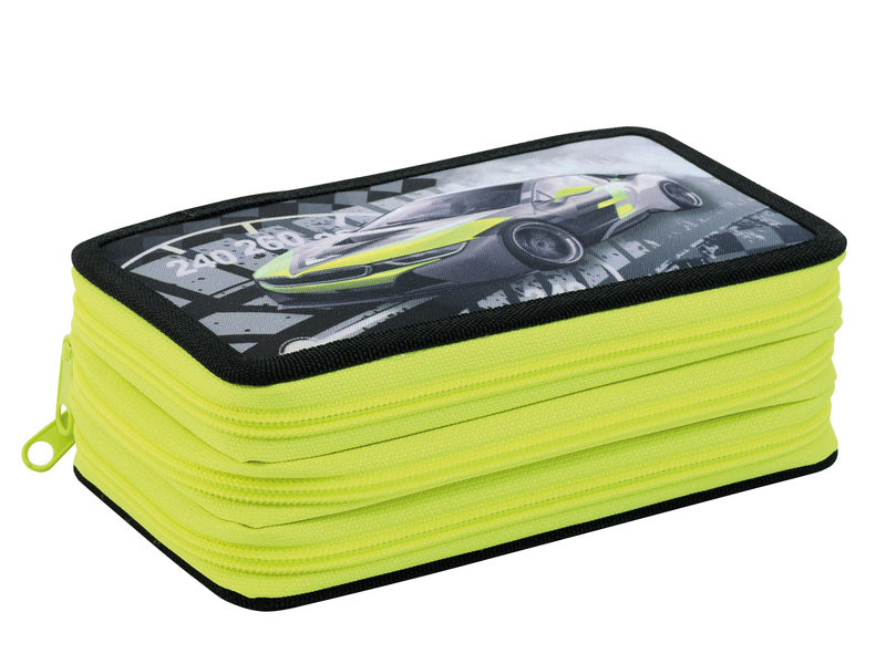 Eberhard Faber EF-577571 gefüllter Koffer Rennwagen 36-teilig 3-lagig