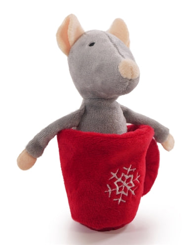 Rosenholzmaus aus Teetassenplüsch