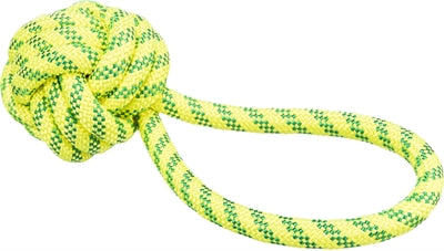 Trixie Aquatoy-Seil mit schwimmendem Ball aus Polyester, gelbgrün