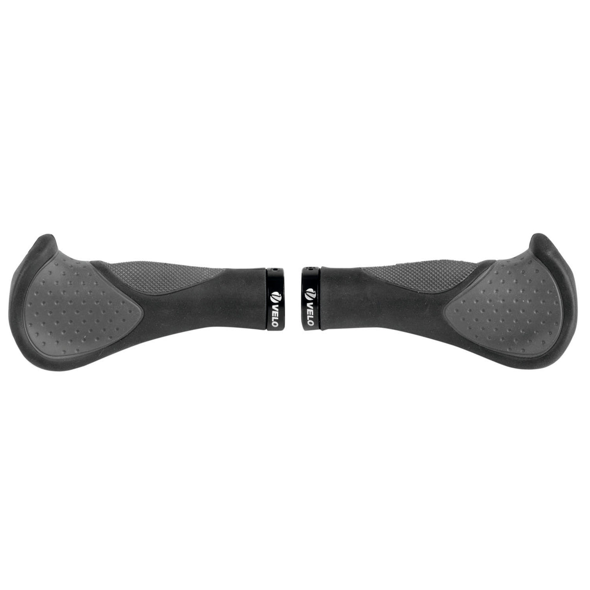 Velo Griff Set Komfort 3D-Gel 135 92mm schwarz grau