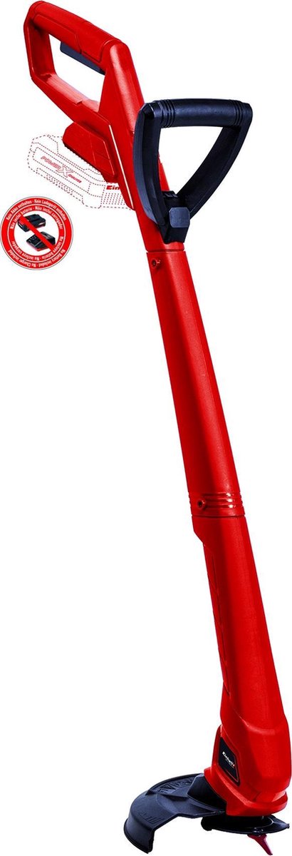Einhell Akku-Rasentrimmer GC-CT 18 24 Li P Solo - Power X-Change - 18 V Li-Ion - Schnittdurchmesser: 24 cm - inkl. 20 Kunststoffklingen - exkl. Akku und Ladegerät