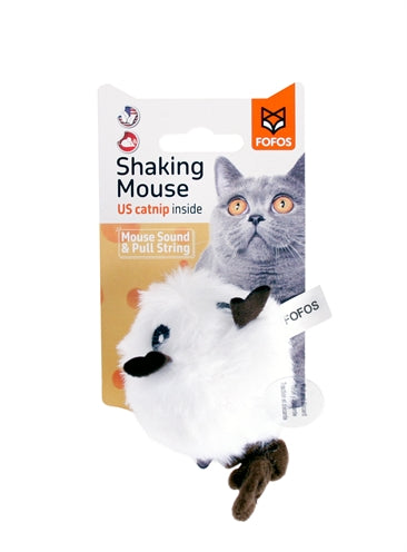 Fofos schüttelt die Maus mit Ton weiß