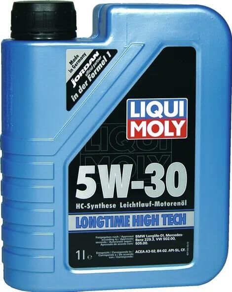 Liqui Moly Motoröl langjähriger Hightech. Longtime High Tech 5w-30 lm 1 ltr.