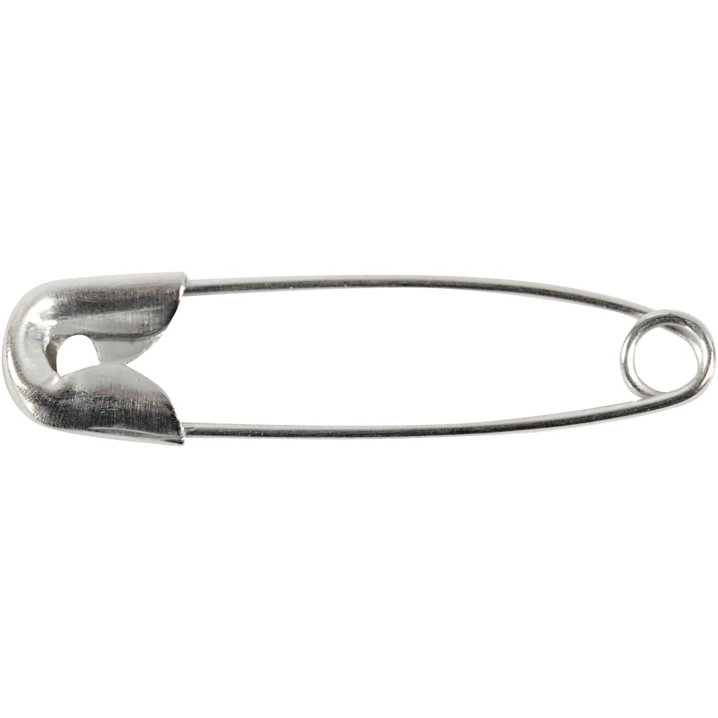 Creativ Company Safety Pins Silber, 100..