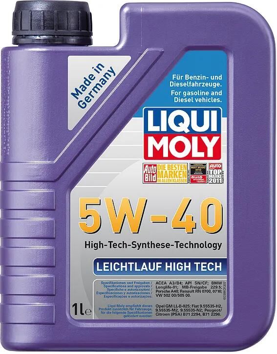 Liqui Moly Motoröl Leichtlauf High Tech ll High Tech 5w-40 Dosis 1l