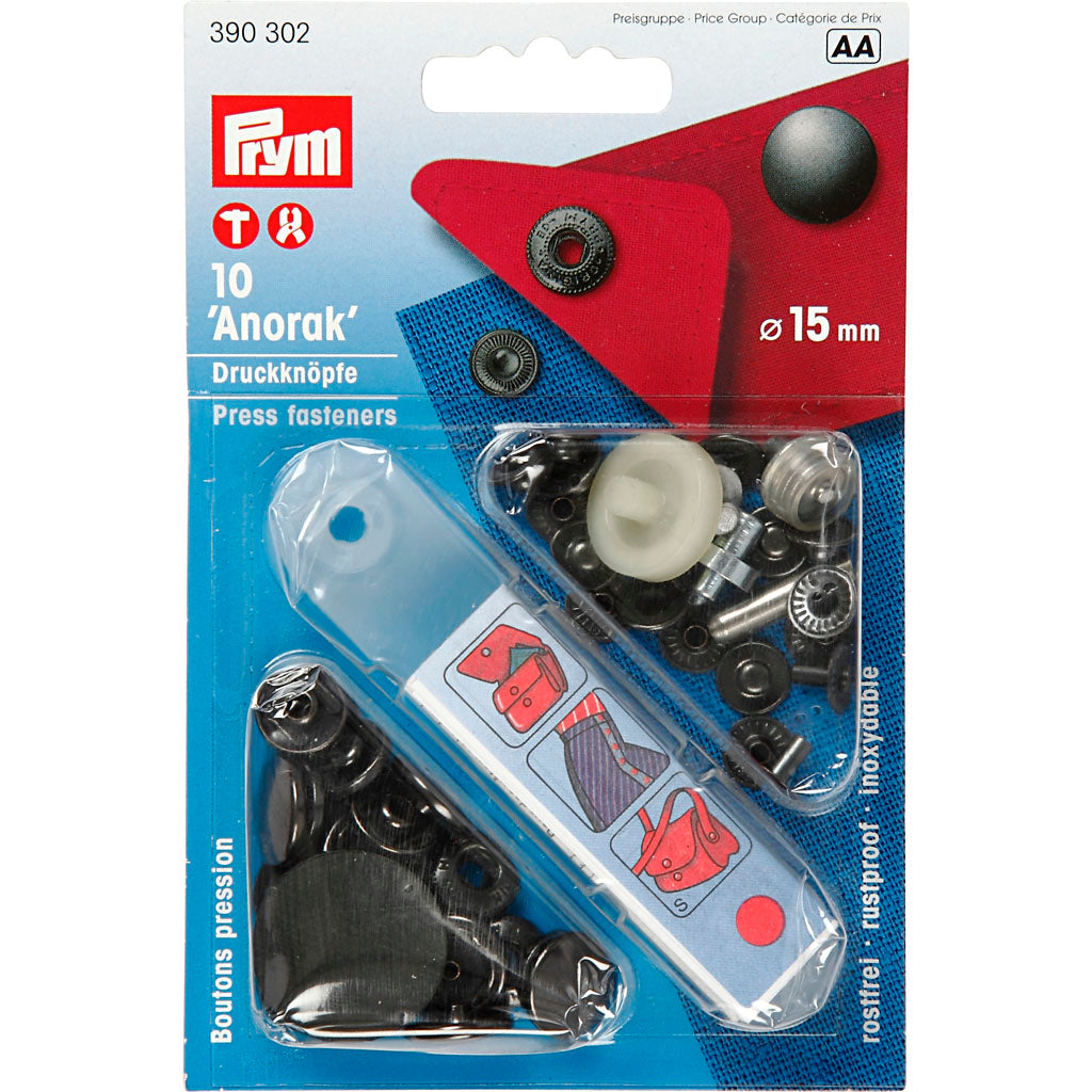 Prym Druckknopf-Starterset, D 15 mm, 1 Set