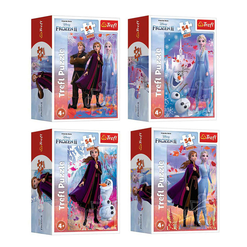 Disney mini puzzel frozen - 54st.