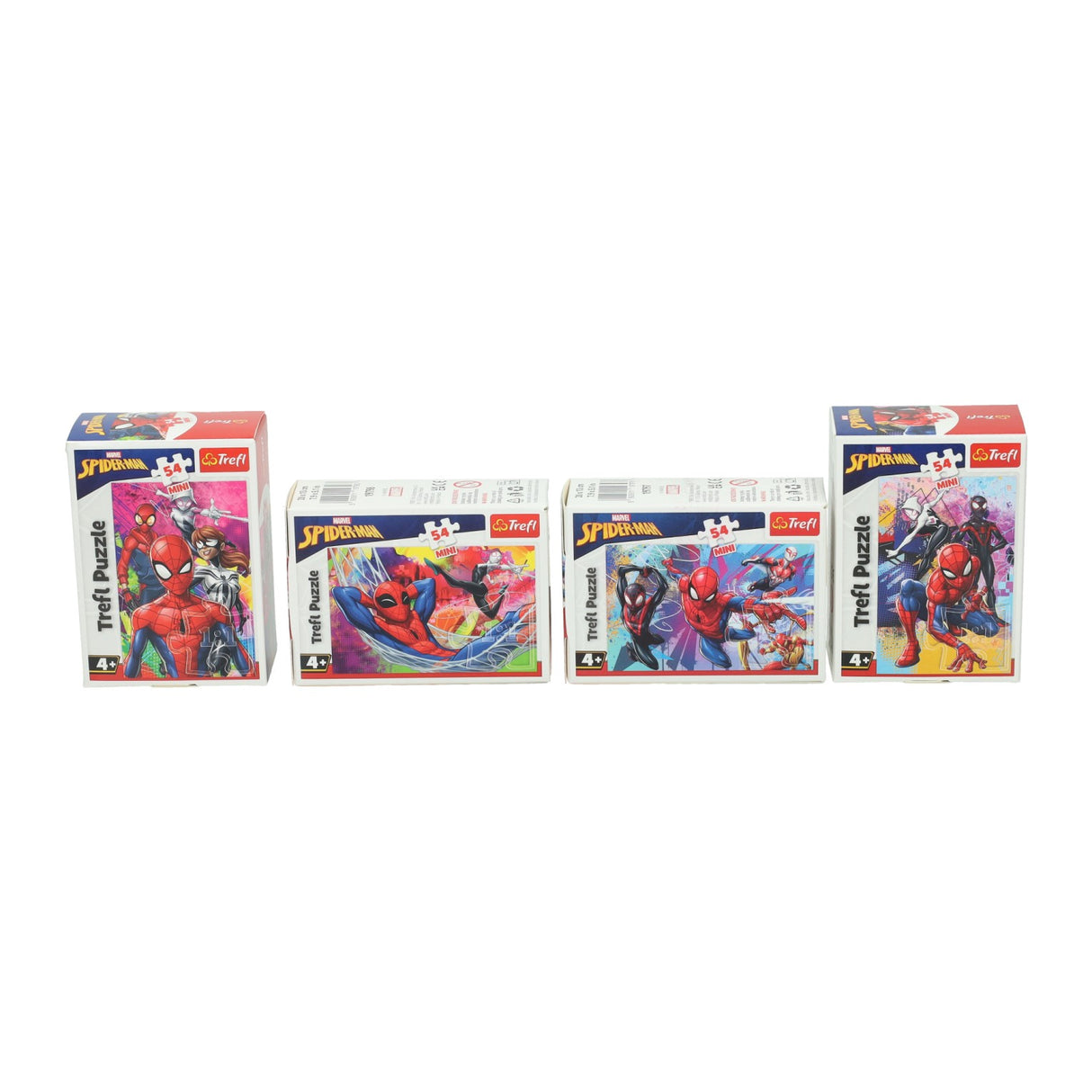 Mini puzzel spiderman - 54st.