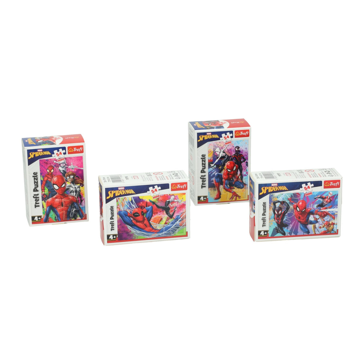 Mini puzzel spiderman - 54st.