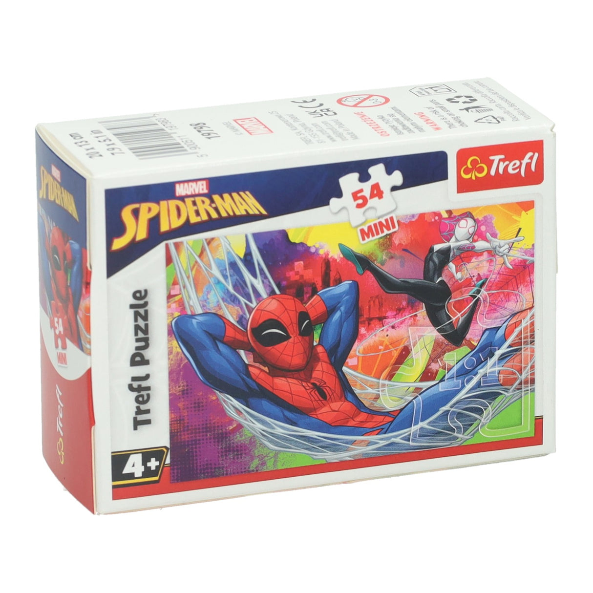 Mini puzzel spiderman - 54st.