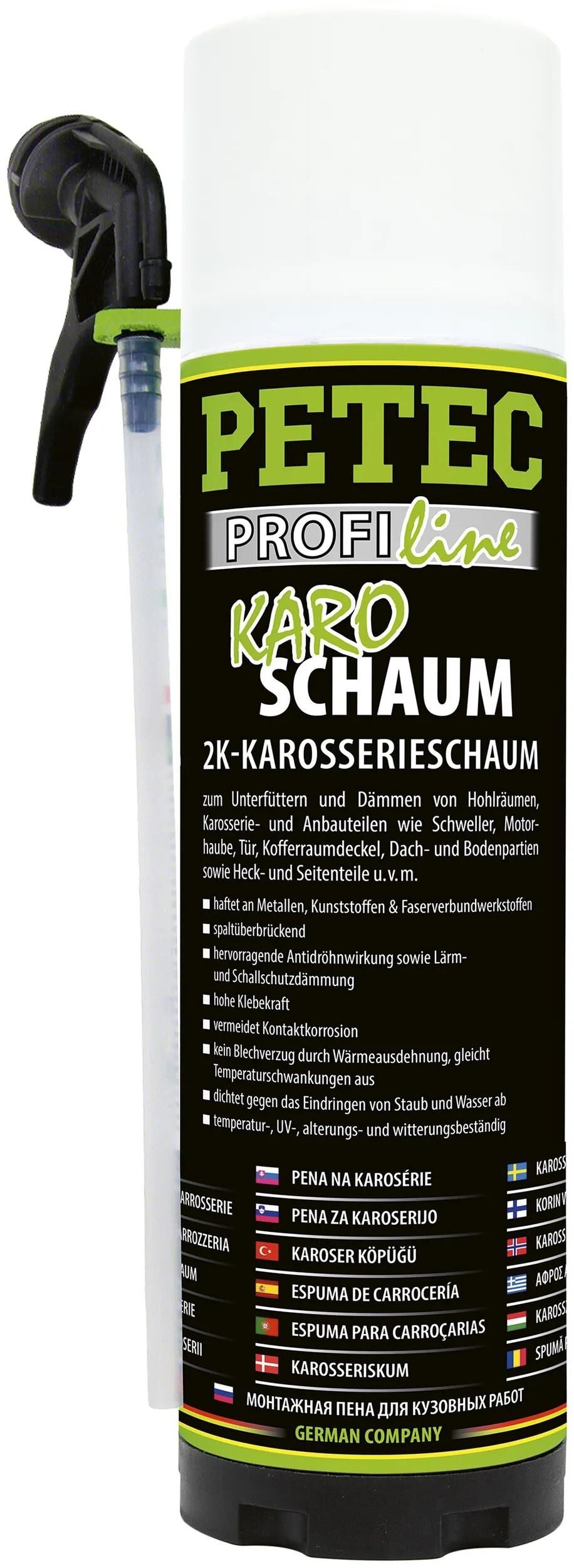Petec Karosserieschaum Blockschaum 2K Karosserieteileschaum 40