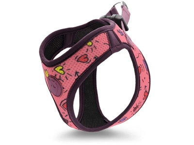 Morso Hundegeschirr Body Mesh recyceltes Pink Think Pink