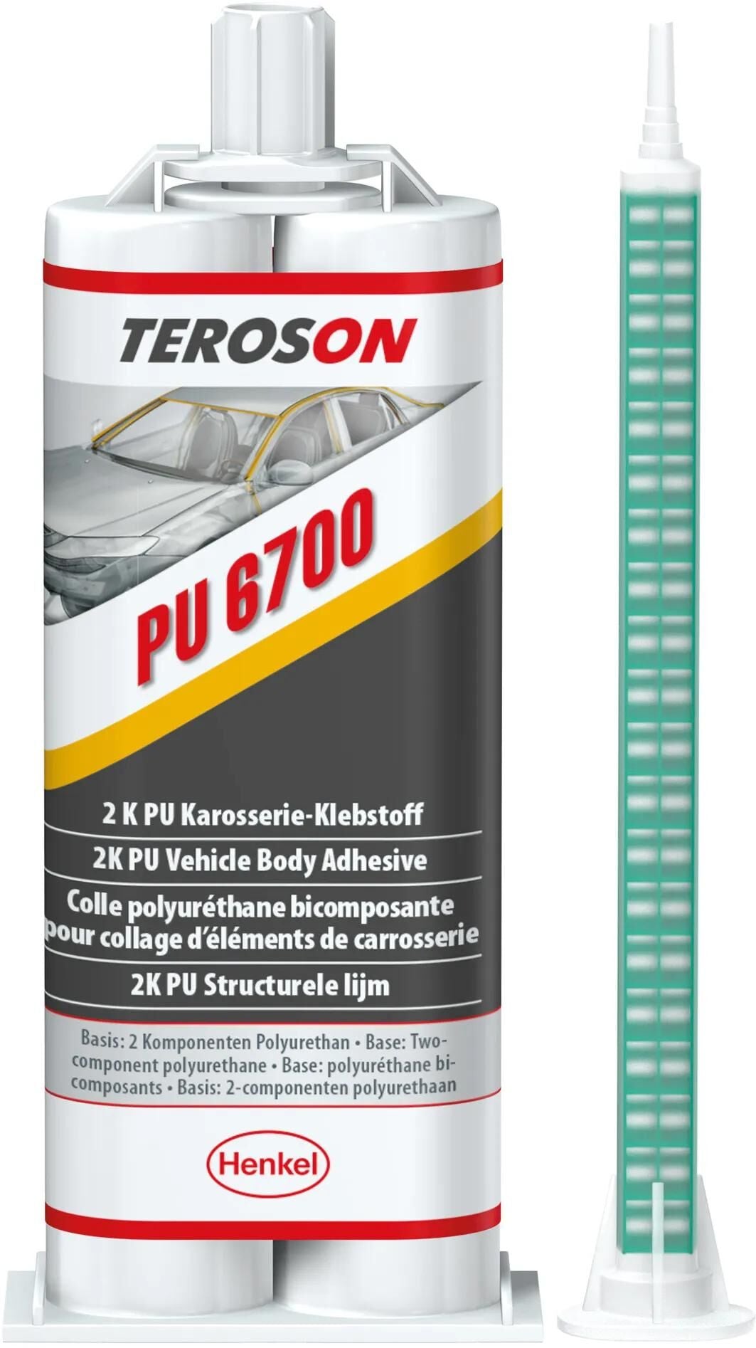Teroson Zweikomponentenklebstoff PU 6700 Teromix 6700 50ml 2-komp.Caross.Kleber