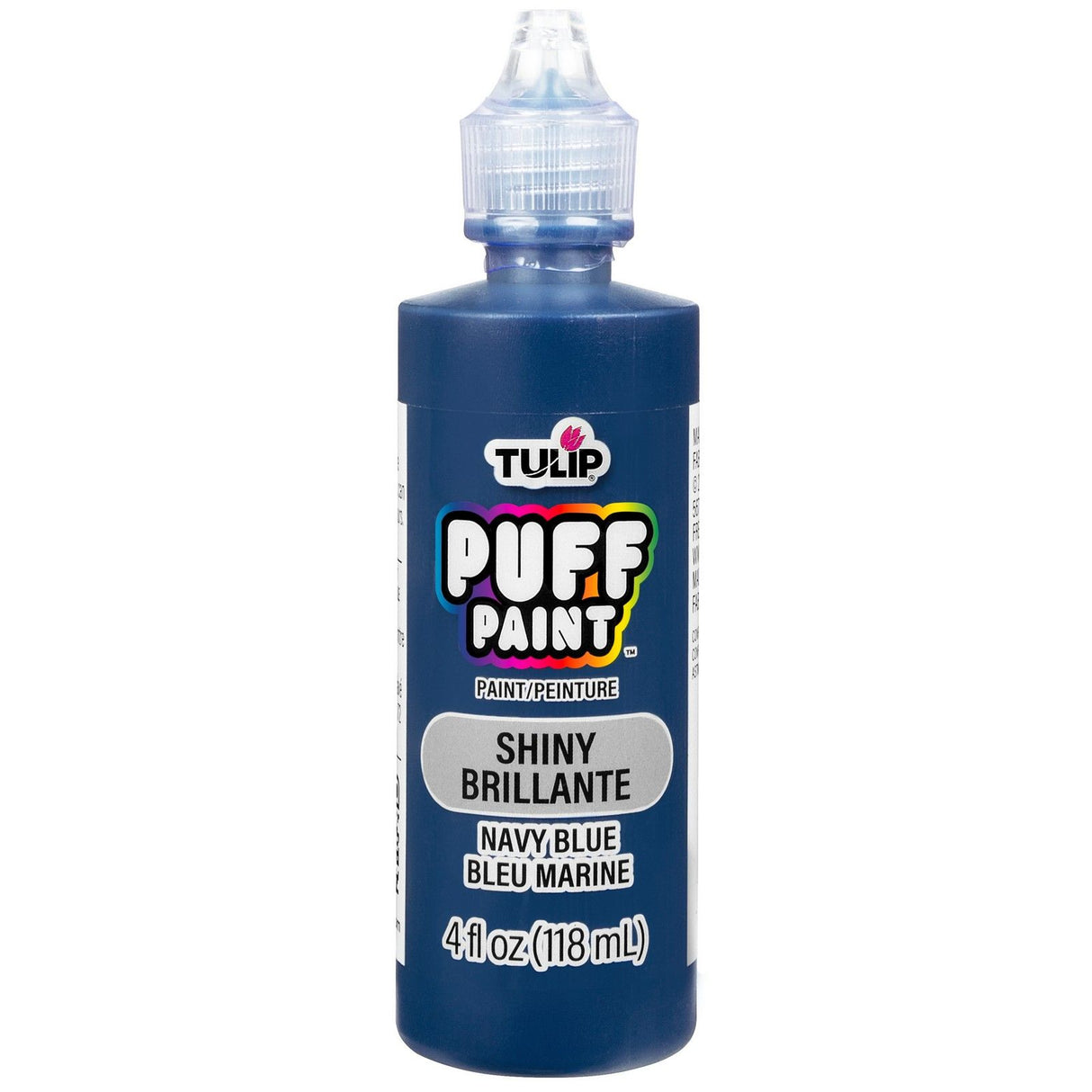 Tulpe • dimensionale Stoffmalquaste Marineblau 118 ml