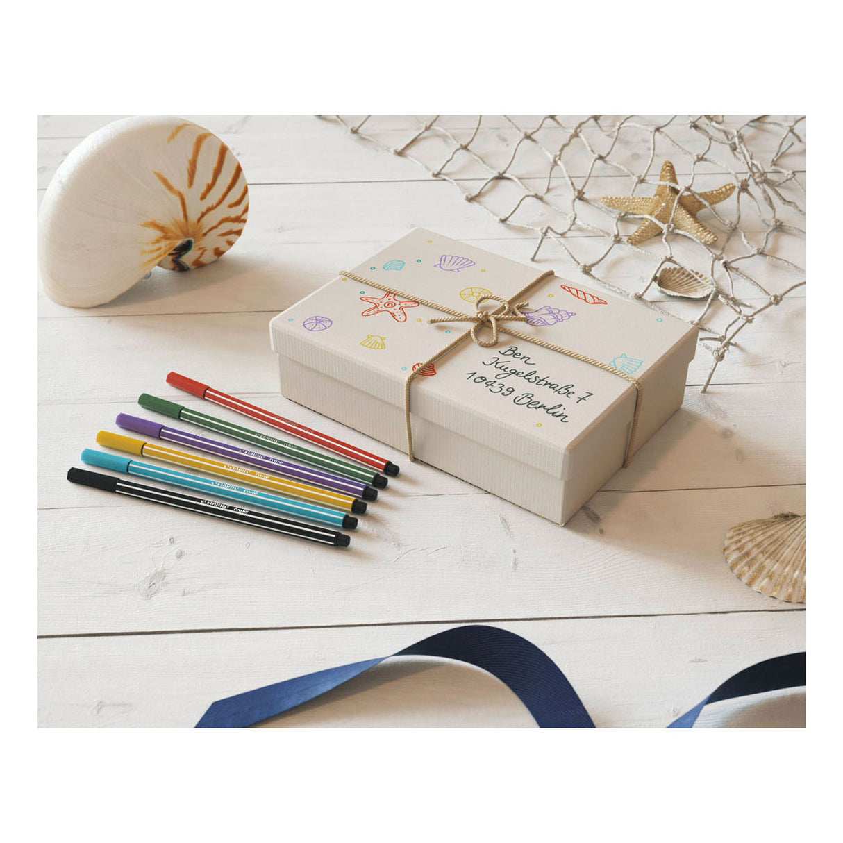 Stabilo Stift 68 - Filzstift - Hellocker (68 88)