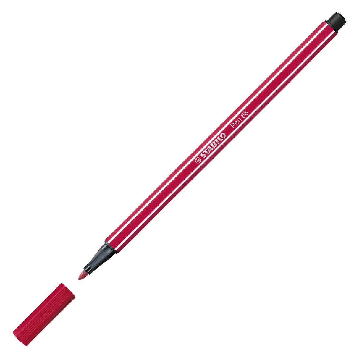 Stabilo Pen 68 - Filzstift - Dunkelrot (68 50)