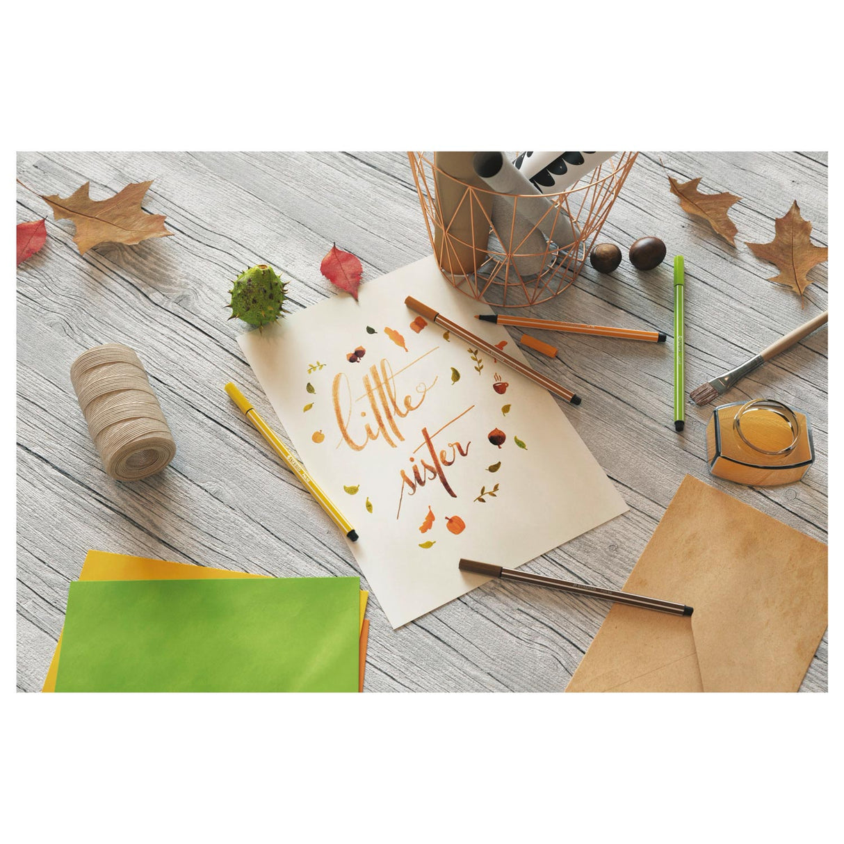 Stabilo Pen 68 - Filzstift - Orange (68 54)
