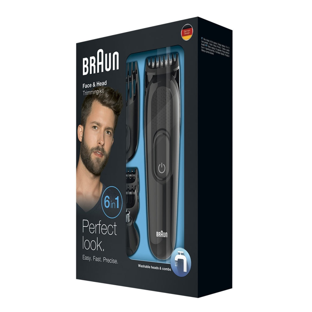 Braun MGK3025 6in1 Multi-Pflegeset Schwarz