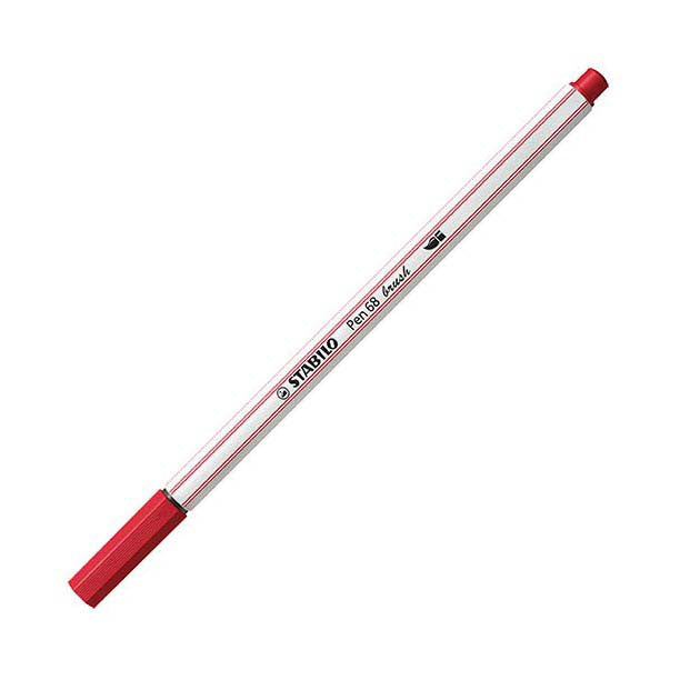 Stabilo Pen 68 Pinsel - Filzstift - Dunkelrot (50)