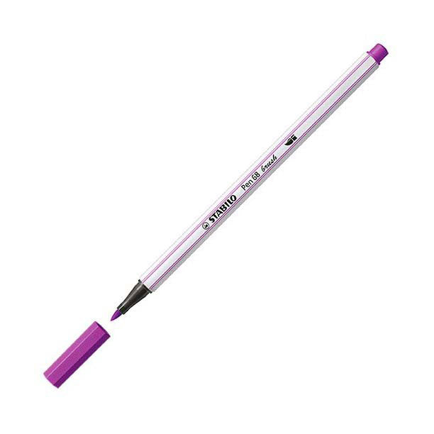 Stabilo Pen 68 Pinsel - Filzstift - Flieder (58)