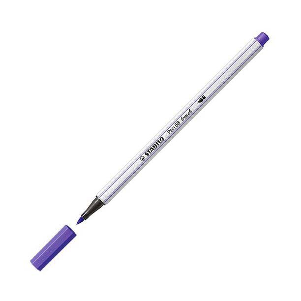 Stabilo Pen 68 Pinsel - Filzstift - Lila (55)