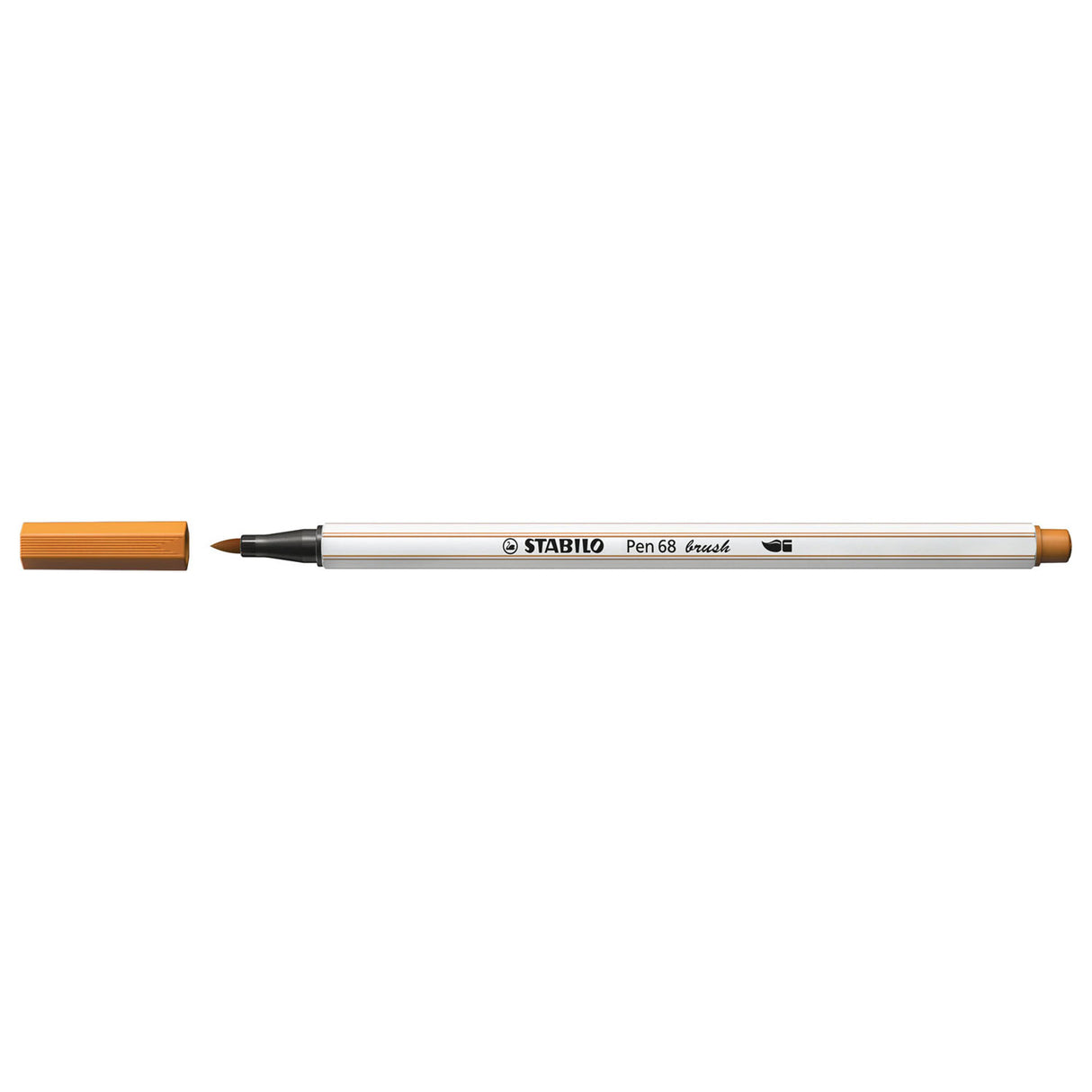 Stabilo Pen 68 Pinsel - Filzstift - dunkler Ocker (89)