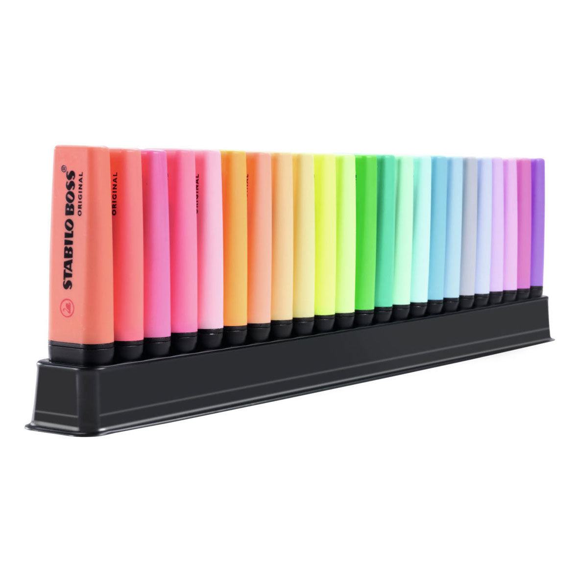 Stabilo Boss Original – Textmarker – Arty – 23-teiliges Schreibtischset
