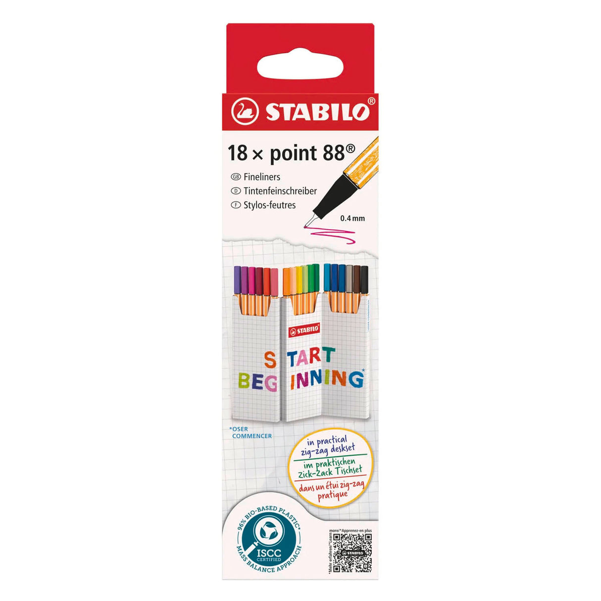 Abi Stlo Point 88 Schreibtischset Anfang 18-teilig