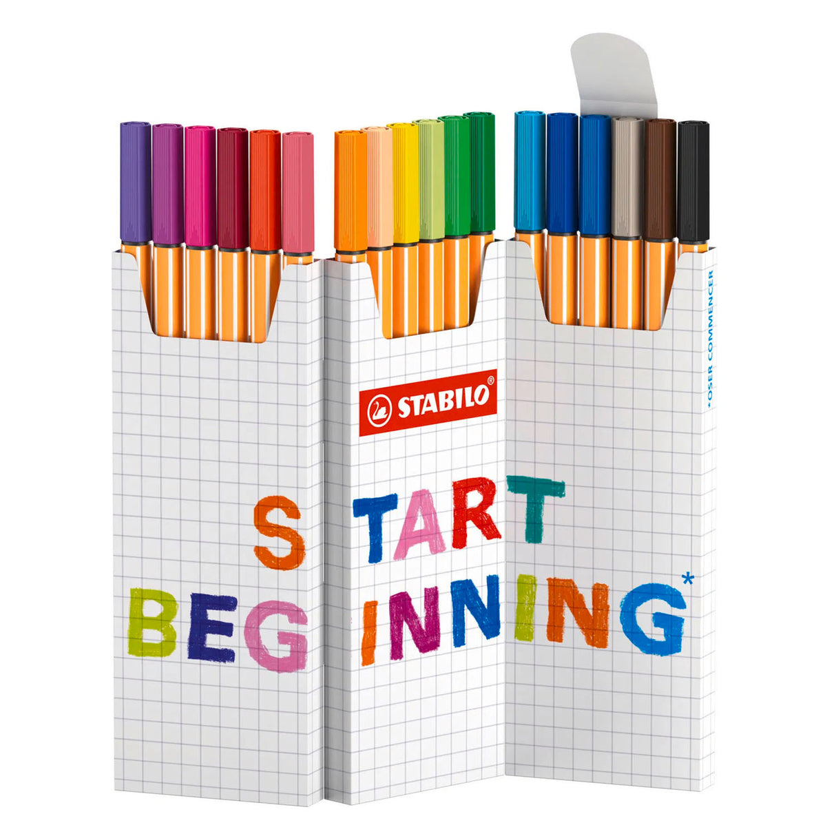 Abi Stlo Point 88 Schreibtischset Anfang 18-teilig