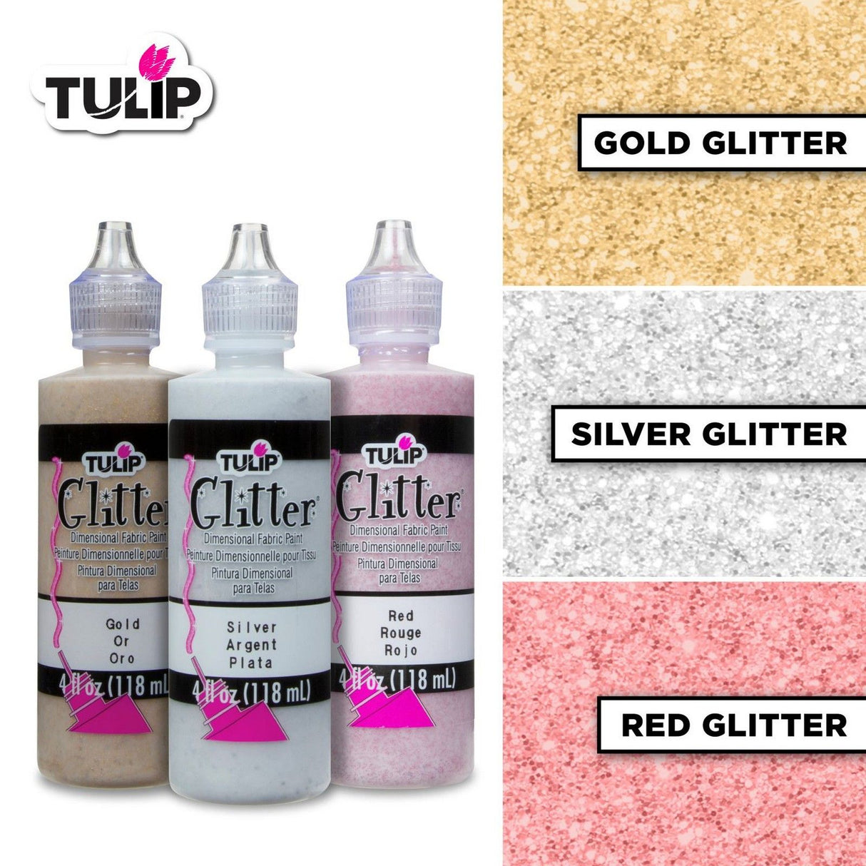 Tulpe • Dimensionales Farbset Multi Festlich 118ml