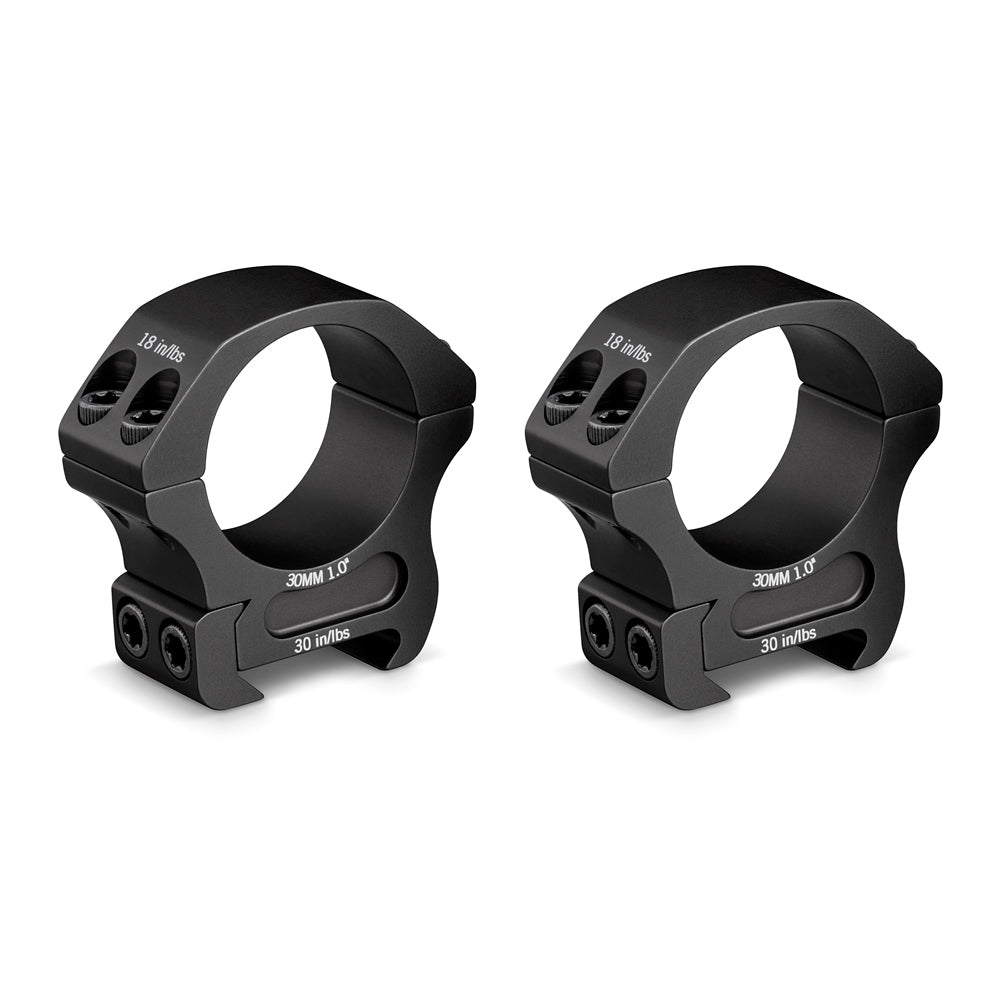 Montageringe der Vortex Pro-Serie PR30-L 30 mm niedrig
