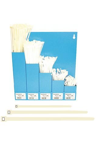 Dresselhaus Sortiment Kabelbinder Kabelbaum Wandregal natur,5-fach,Auto