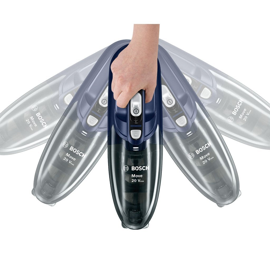 Bosch BHN20L Akku-Handstaubsauger Blau Schwarz