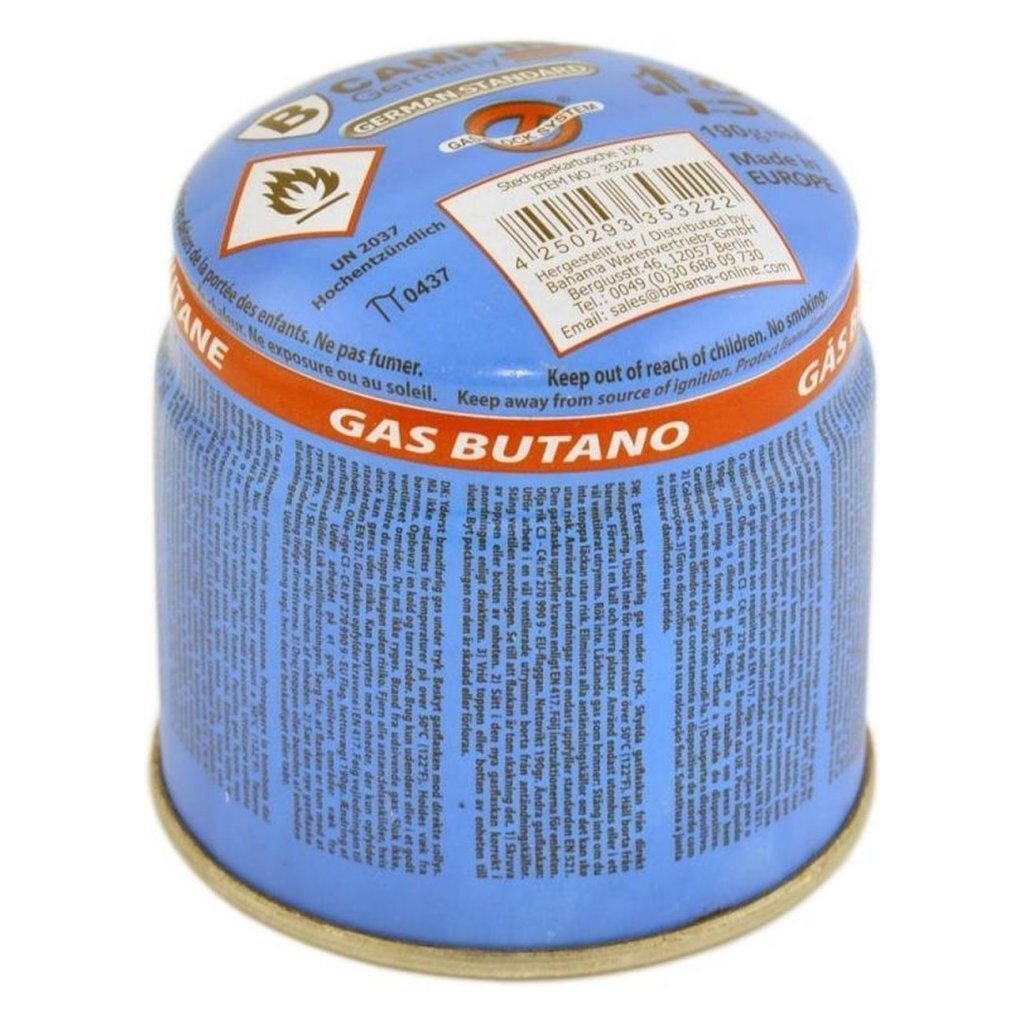 Benson Gasflasche Camping 190g