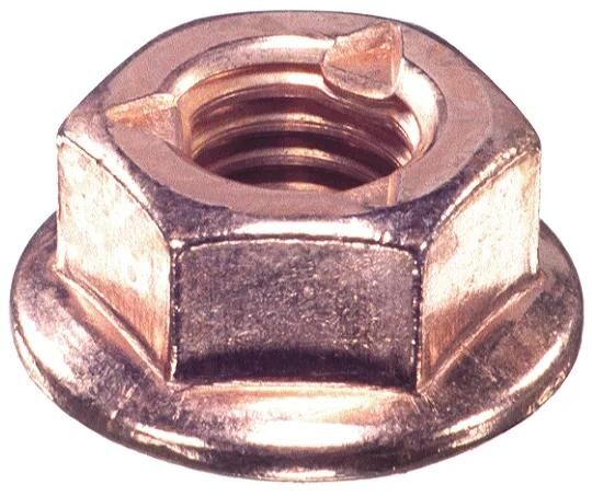 Dresselhaus Auspuffmutter Kupfermuttern mit Kragen M10 x 15 mm