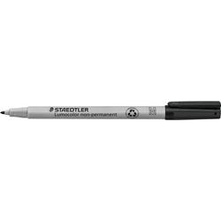 Faserstift Staedtler Lumocolor 315 1,0 mm schwarz auf Wasserbasis