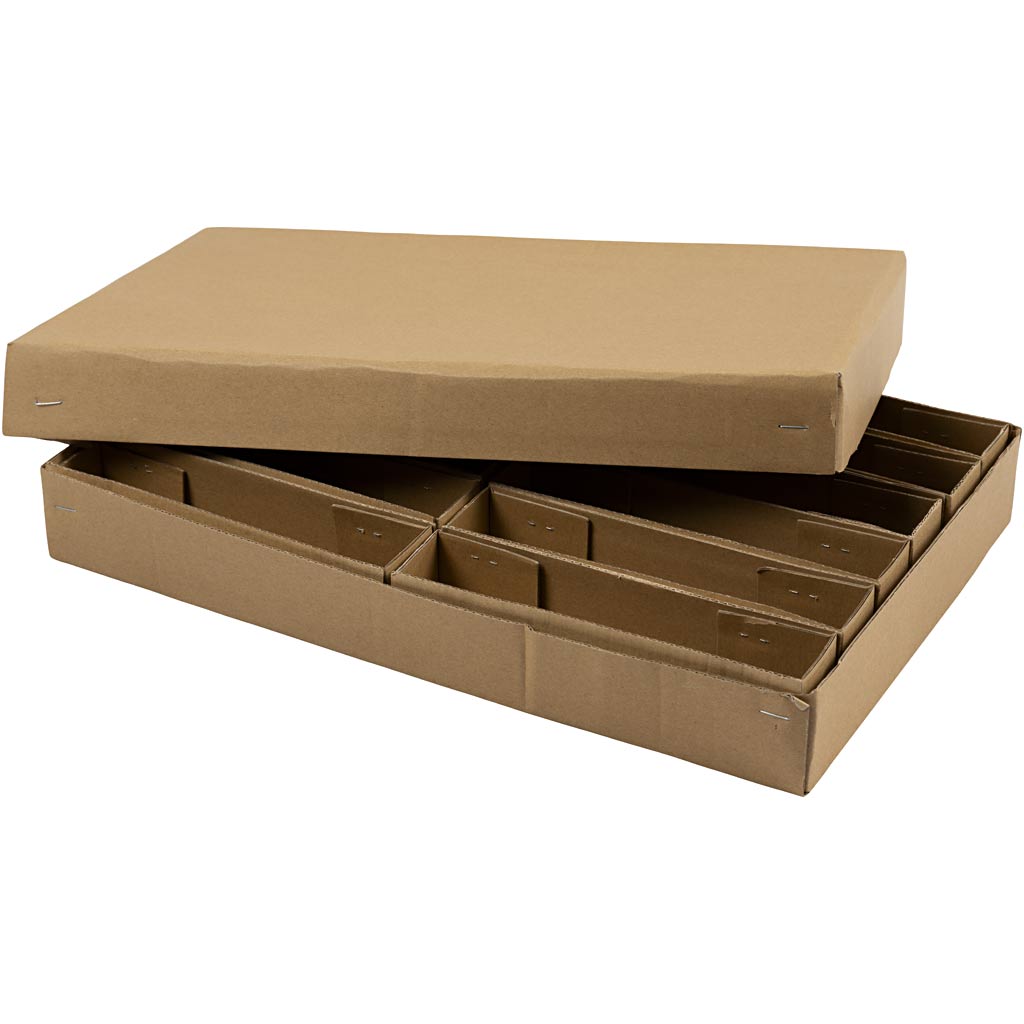 Creativ Company Box für Bleistifte, Maße 6x26x38 cm, 1 Stück