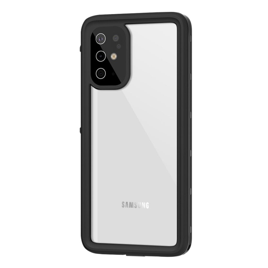 Schwarze Felsabdeckung 360 Grad; Held für Samsung Galaxy S20 schwarz