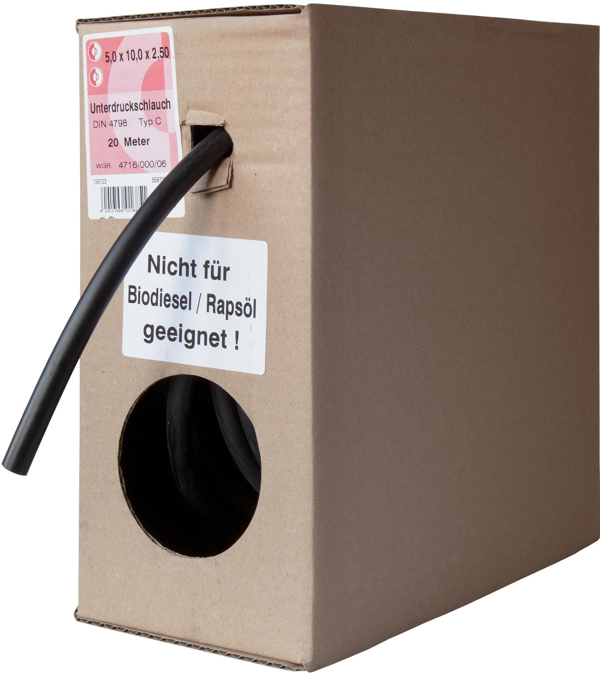 Dresselhaus Vakuumschlauch Kraftstoffschläuche 3,5x8x2,25 20m