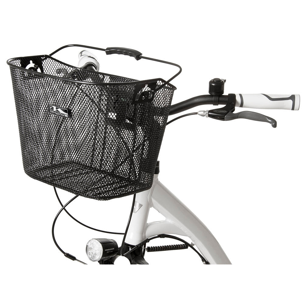 M-Wellenlenkkorb mit abnehmbarem Black mit Clip-on-Halter