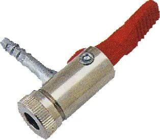 Demnächst erhältlich Reifenpumpennippel toggle_lever_plug 6mm f.luftpruefer