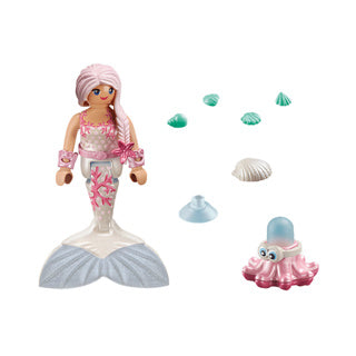 Playmobil 71477 Special Plus Meerjungfrau mit Spray Octopus