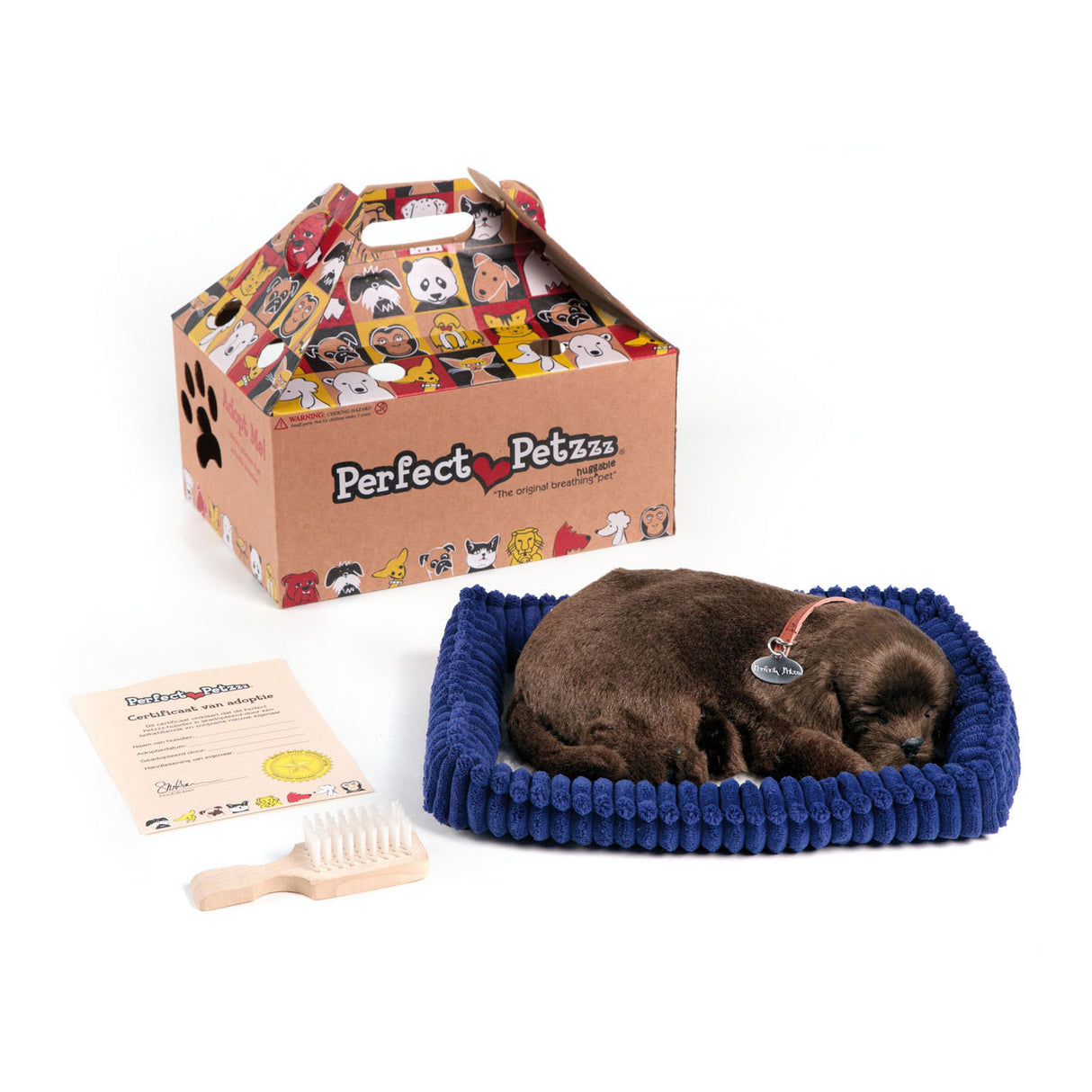 Perfekter Petzzz-Labrador aus weicher Schokolade