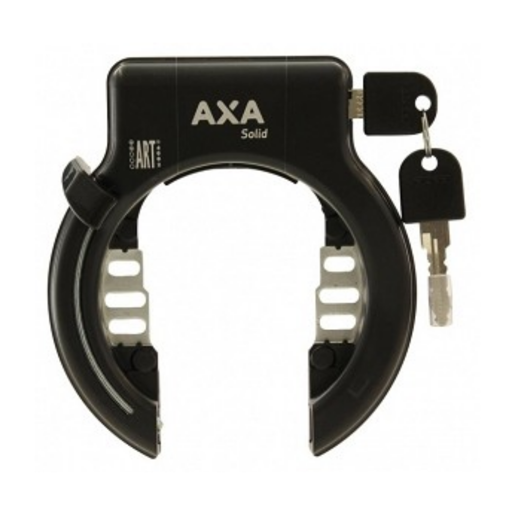 Axa Solid XL Ringslot - Art -2, Schwarz, 58 mm