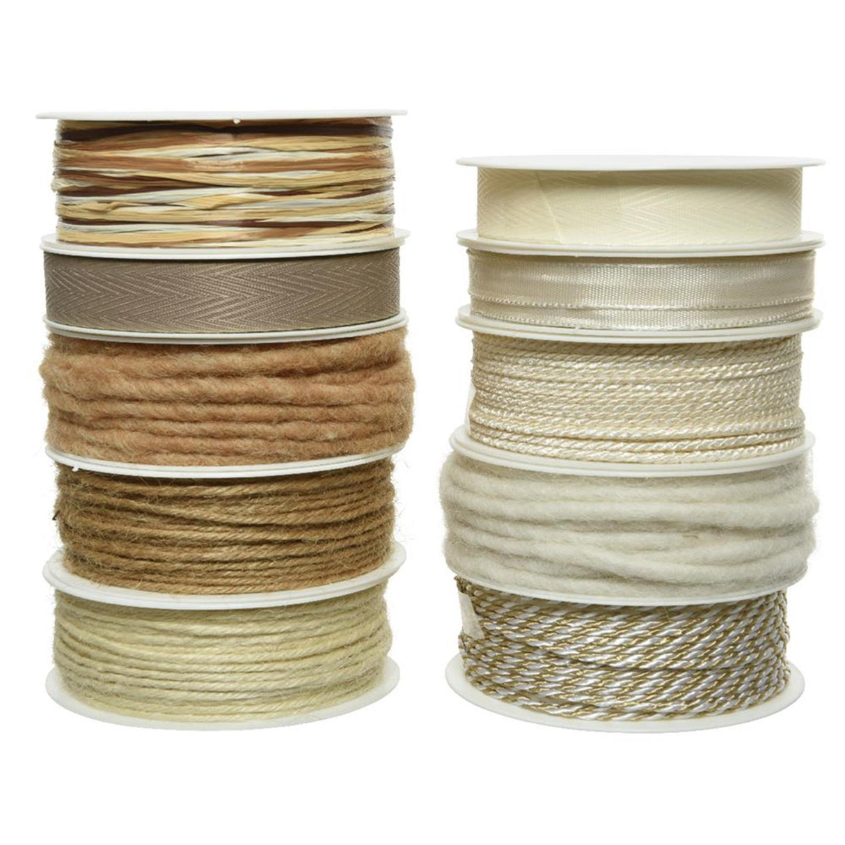 Decoris Band Polyester 10 sortiert