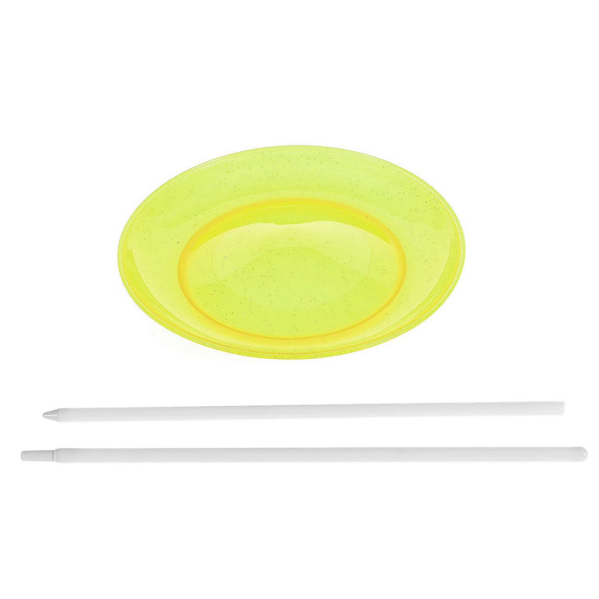 Eureka Jonglierplatte mit Stick - Gelb