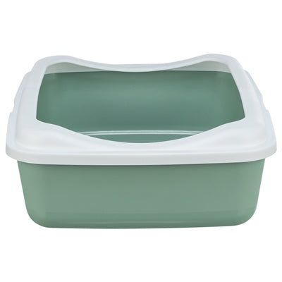 Trixie Kattenbak Classic mit Rand Sage White