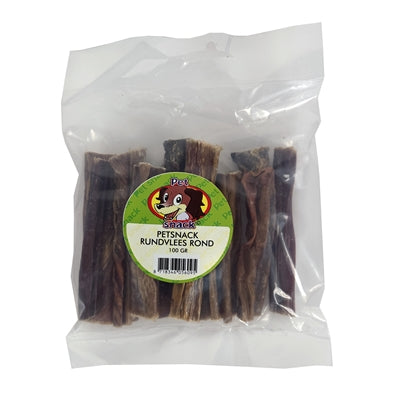 Petsnack Rindfleisch mit runder Kehlgrube